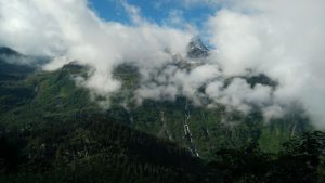 Sustenpass Abfahrt, Landschaft