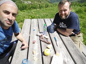 Picknick auf dem Col de la Madeleine