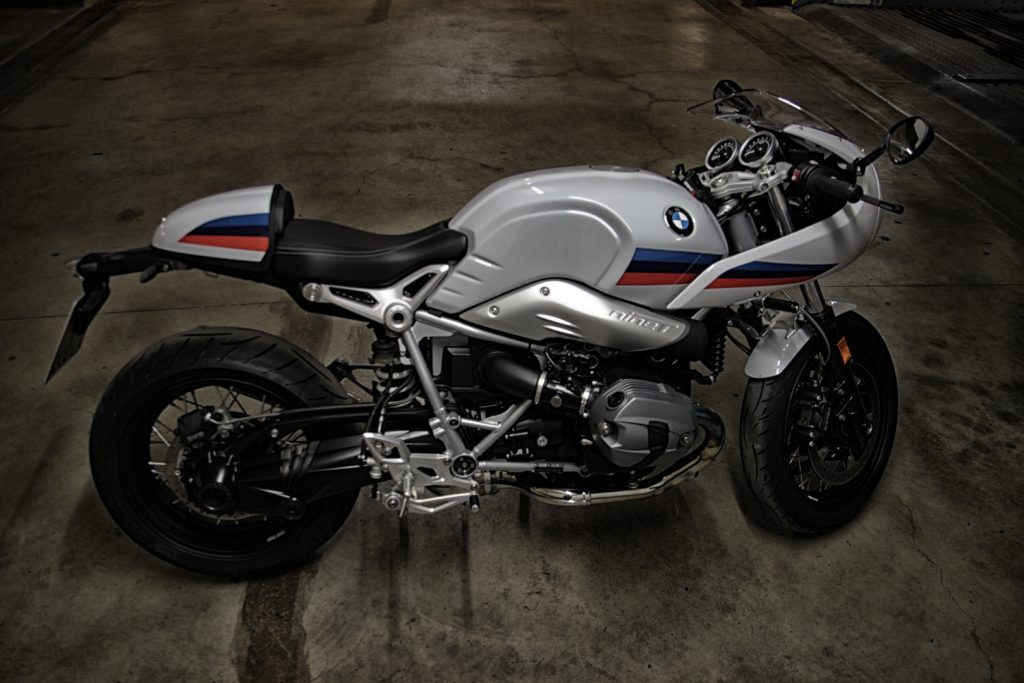 BMW R nineT Seitenansicht.