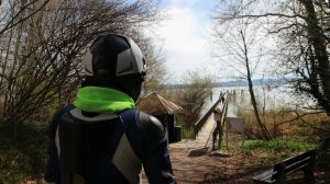 Blick auf den Ammersee am Dampfersteg