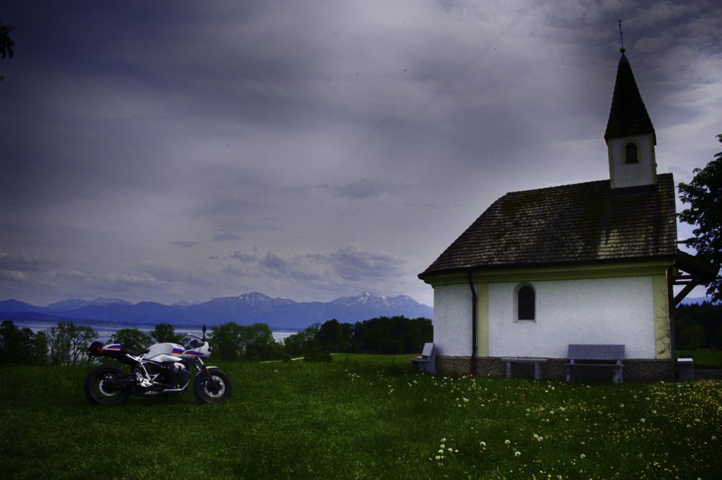 Schalchen Kapelle am Chiemsee.