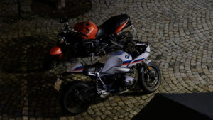 SpeedTriple und RnineT auf dem Marktplatz in Bad Lobenstein