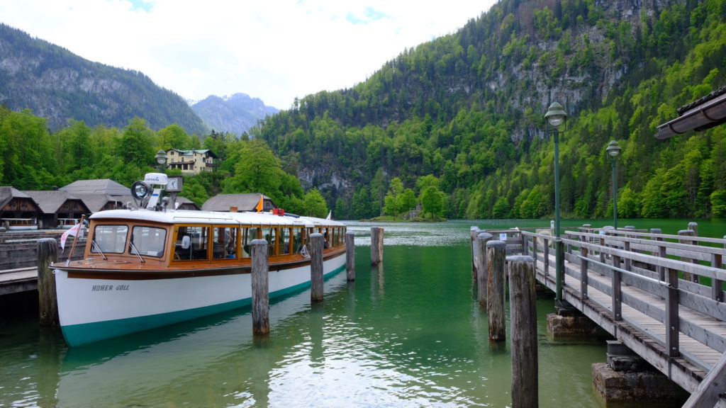 Schiffsanlegestelle am Königssee